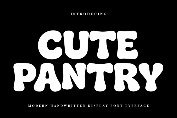 Cute Pantry: A Whimsical Typeface for Festive Designs