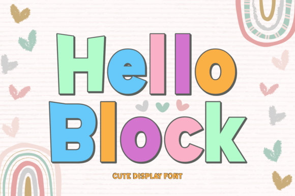 Discover Hello Block: A Font for Joyful Creations