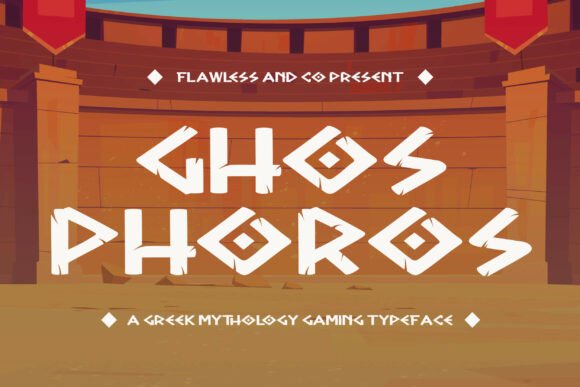 Ghosporos: A Typeface Forged in Myth and Battle