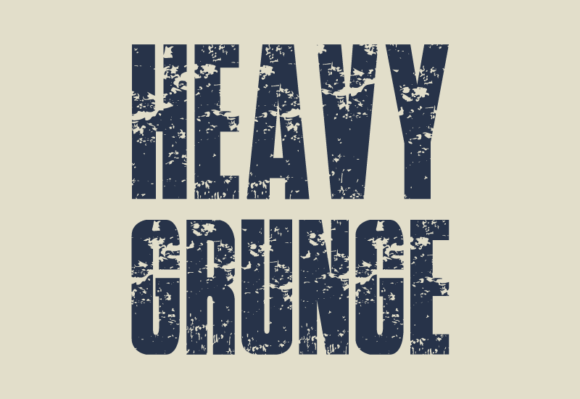 Heavy Grunge: Unleash Audacious Typography