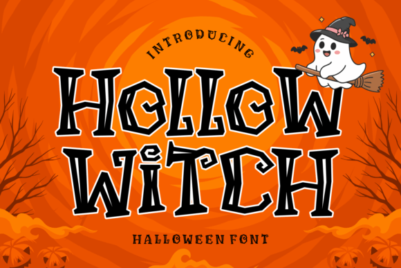 Hollow Witch: Your Next Halloween Design Typeface