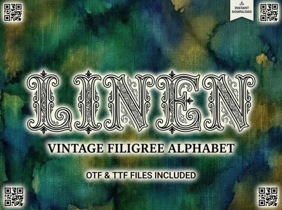 Linen: A Display Typeface of Refined Elegance