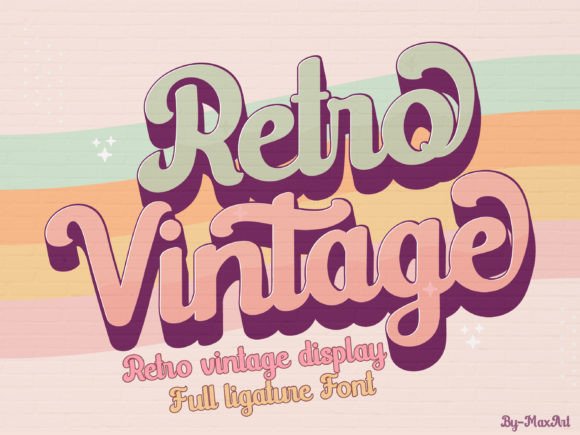 Retro Vintage: A Timeless Script for Modern Design