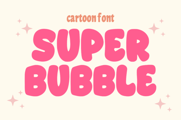 Super Bubble: A Bold Modern Typeface for Creative Projects