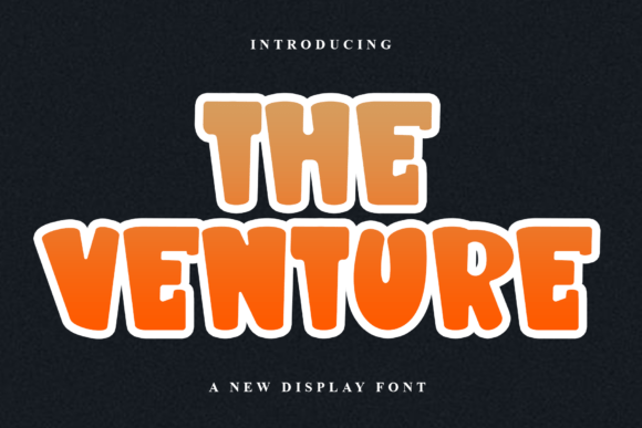The Venture: A Festive Typeface for Holiday Designs